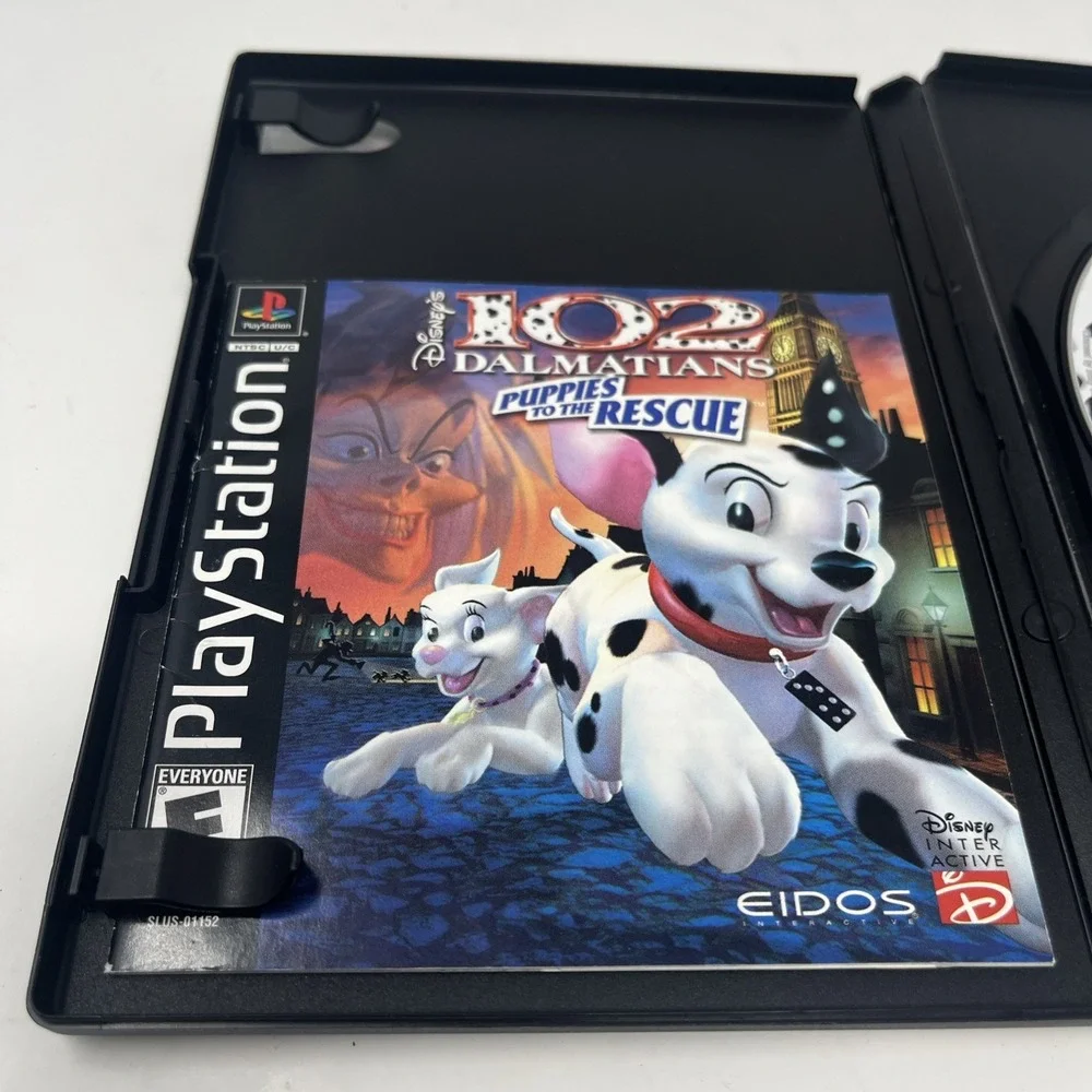 Disney's 102 Dalmatians: Puppies to the Rescue (PlayStation 1) Disc Manual Only